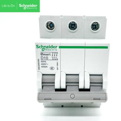 Schneider/施耐德電氣 OSMART-K 4.5KA小型斷路器 3P 50A D型脫口曲線 400VAC  微型斷路器