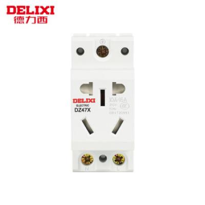 DELIXI/德力西電氣  HDXE 插座 三插 10A TM  模數化插座