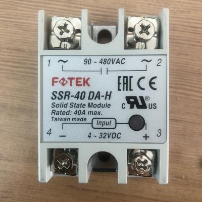 陽明 FOTEK 直流控交流 單相固態繼電器 SSR系列SSR-40DA